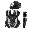 Easton Elite-X Boxed Adult Catcher's Set: A165424 Equipment Easton Black-Silver 