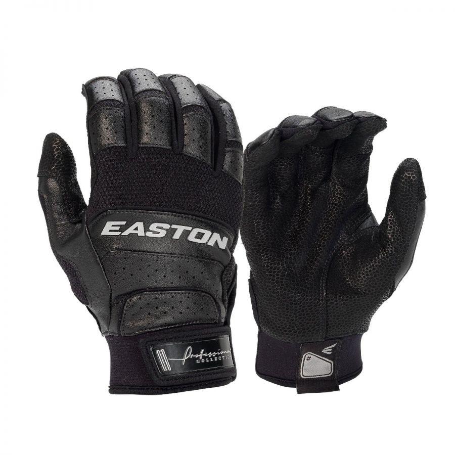 Easton Professional Collection Batting Gloves: A121228 Equipment Easton Medium Carmel 