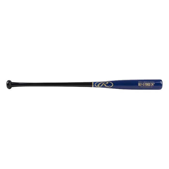 Rawlings 37 Inch MLF5 Maple Fungo Bat: MLF5 Bats Rawlings Black-Natural 