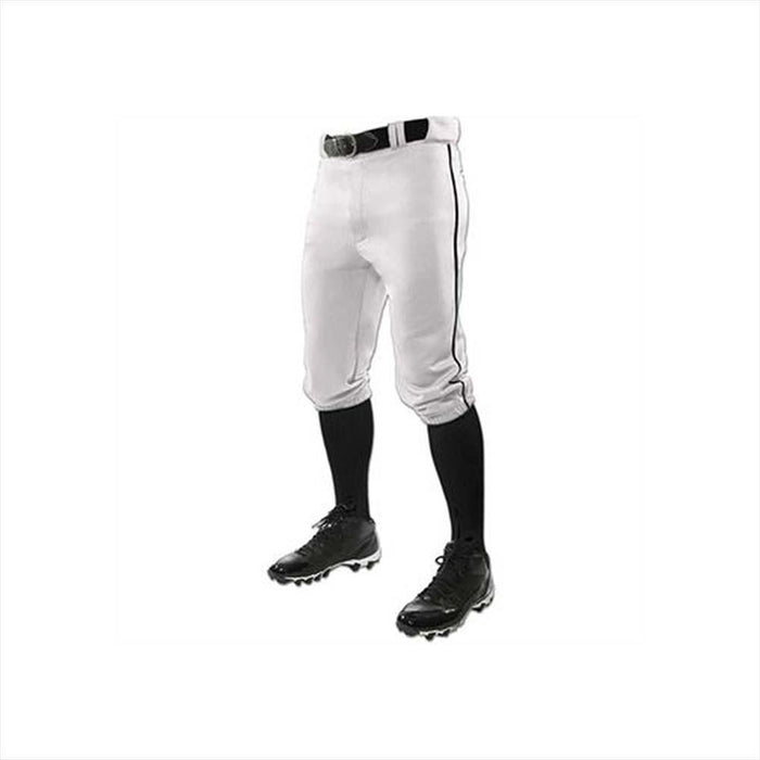 Champro Adult Triple Crown Knicker with Braid Pants: BP101A Apparel Champro Small White/Black 