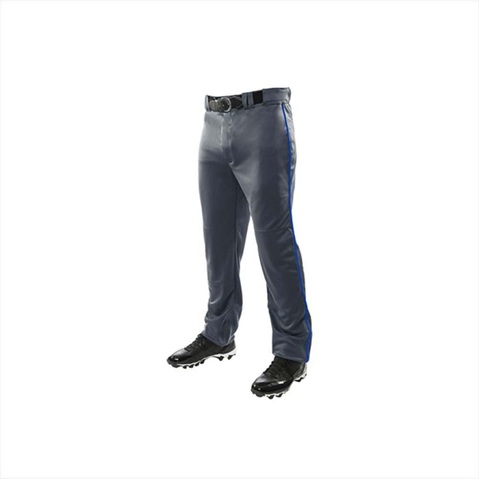 Champro Youth Triple Crown Piped Pants: BP91UY Apparel Champro Gray/Royal Large 