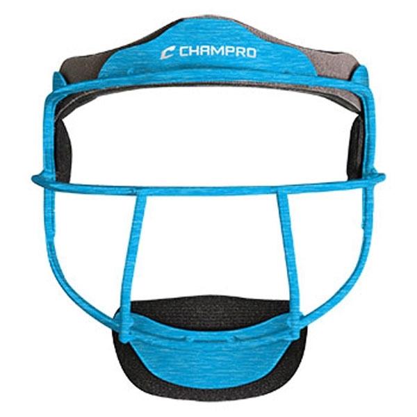 Champro Grill Softball Mask Adult and Youth: CM01 Equipment Champro Columbia Blue Adult 