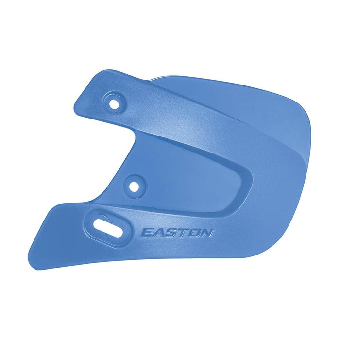 Easton Pro X Extended Jaw Guard Equipment Easton Left-Hand Batter Carolina Blue 