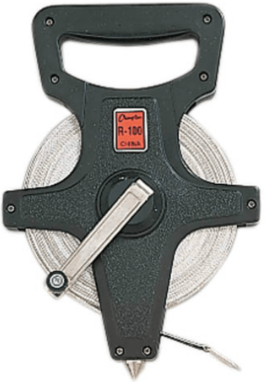 Champion 300 FT / 90 Meters Open Reel Measuring Tape: R300 Training & Field Champion 