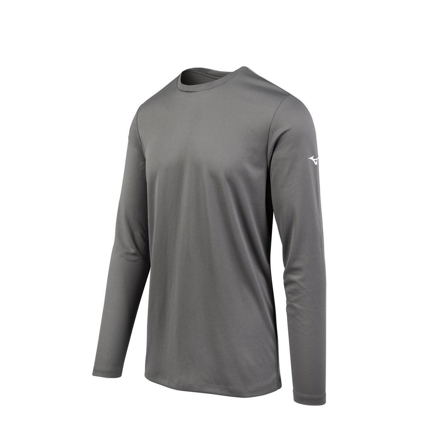 Mizuno Men’s Long Sleeve T-Shirt: 530063 Apparel Mizuno X-Small Black 