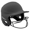 Rip-It Vision Pro Softball Batting Helmet: Matte Finish Equipment Rip-It Charcoal Small-Medium 