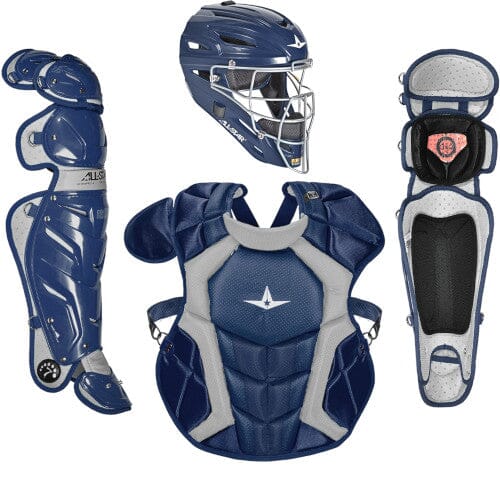 All-Star Adult System 7 Pro/College Baseball Catcher’s Set: CKCCPRO1 Equipment All-Star Navy 