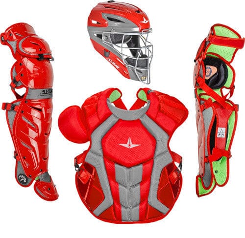 All-Star Adult System 7 Axis Baseball Catcher’s Set: CKCCPRO1X Equipment All-Star Royal 