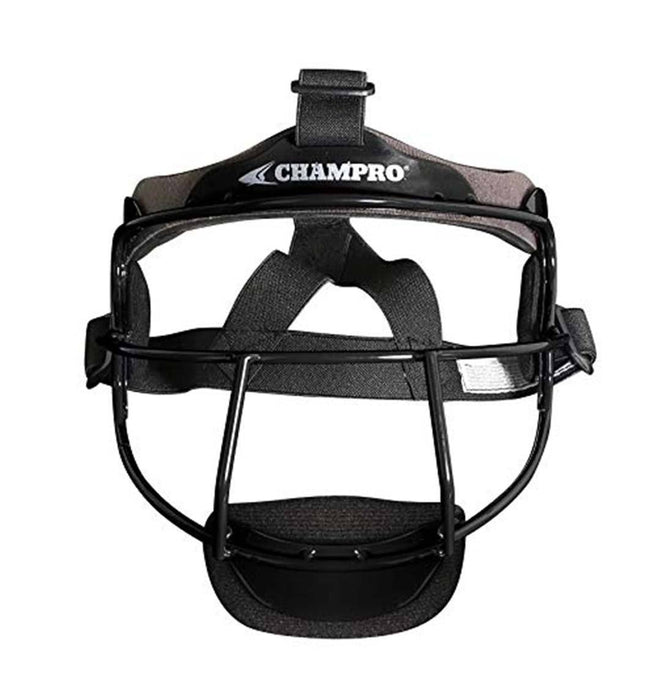 Champro Grill Softball Mask Adult and Youth: CM01 Equipment Champro Black Adult 