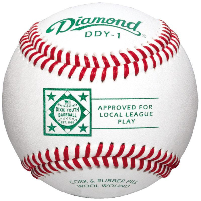 Diamond RS Grade Dixie Youth Baseball (Dozen): DDY1 Balls Diamond 