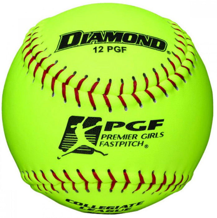 Diamond Official PGF 12 Inch Softball - One Dozen: 12PGF Balls Diamond 
