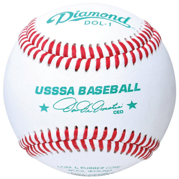 Diamond RS Grade USSSA Baseball (Dozen): DOL1U Balls Diamond 