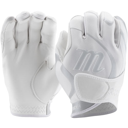 Marucci Verge Women&#39;s Fastpitch Batting Gloves: MBGVRG Accessories Marucci Small White 