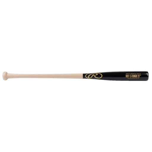 Rawlings 37 Inch MLF5 Maple Fungo Bat: MLF5 Bats Rawlings Black-Natural 