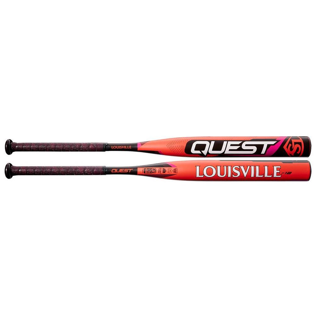2022 Louisville Slugger Quest (-12) Fastpitch Softball Bat: WBL2551010 Bats Louisville Slugger 27" 15 oz 