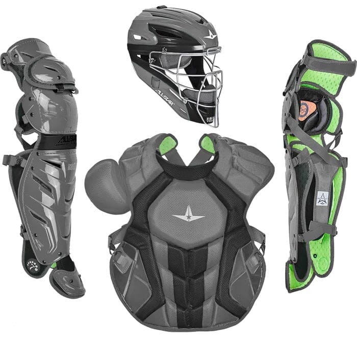 All-Star Adult System 7 Axis Baseball Catcher’s Set: CKCCPRO1X Equipment All-Star Royal 