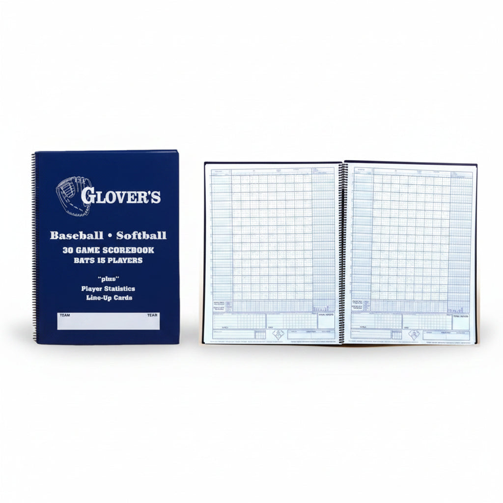 Glover's Large Baseball-Softball Scorebook
