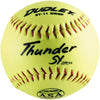 Dudley 11 Inch Thunder SY Series ASA (USA) Slowpitch Softball - One Dozen: 4A722N