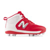 New Balance J3000 v6 Rubber Molded Youth Cleat Footwear New Balance 1 Red 