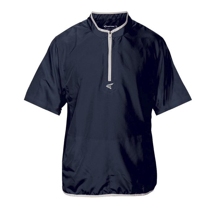 Easton M5 Cage Short Sleeve Jacket: A167601 Apparel Easton Navy/Silver Medium 