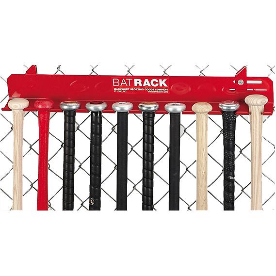 Markwort Aluminum Fence Bat Rack: 24701 Equipment Markwort 