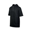 Mizuno Game Time Short Sleeve Hoody: 530076 Apparel Mizuno X-Small Black 