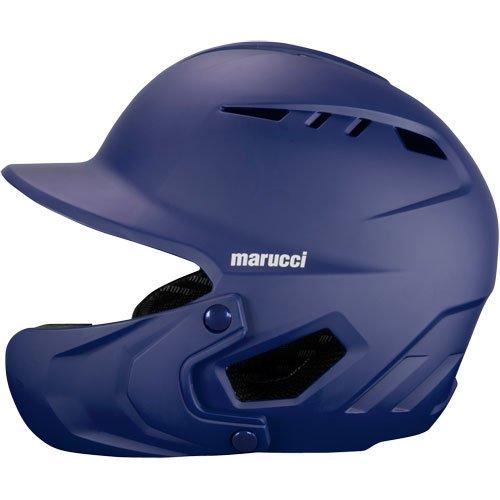 Marucci Duravent Universal Baseball Batting Helmets (Junior or Senior): MBHDVJG Equipment Marucci Black Senior-7 1/8"-7 1/2" 