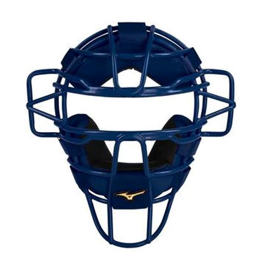 Mizuno Samurai Baseball Catcher&#39;s Face Mask: 380438 Equipment Mizuno Navy 