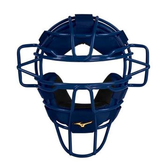 Mizuno Samurai Baseball Catcher's Face Mask: 380438 Equipment Mizuno Navy 