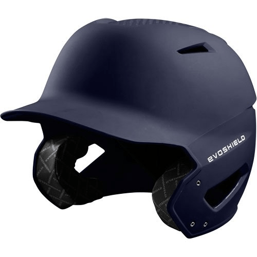 Evoshield XVT Batting Helmet Matte Finish Equipment EvoShield Youth Navy 