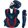 Easton Youth Elite X Boxed Catcher's Set Red/Navy: A165426