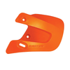 Easton Pro X Extended Jaw Guard Equipment Easton Right-Hand Batter Orange 