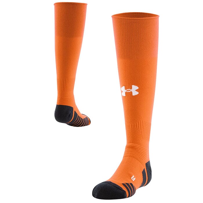 Under Armour Unisex UA Team Over-The-Calf Socks: 1367822 Apparel Under Armour Medium Orange 