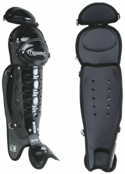 Diamond 18.5 Umpire Leg Guards Equipment Diamond 