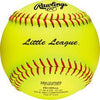 Rawlings Little League 11 inch Leather Fastpitch Softball - One Dozen: PX11RYLLL Balls Rawlings 