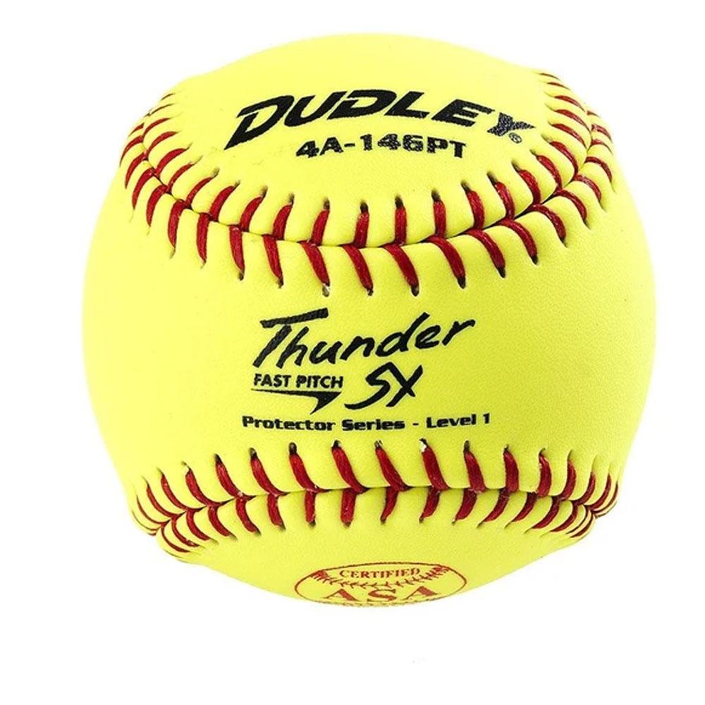 Dudley 10 Inch SY Protector Series Level 1 Fastpitch Softball USA (ASA)- One Dozen: 4A146PT Balls Dudley 