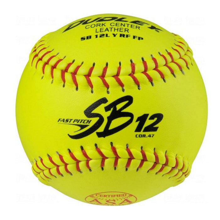Dudley SB12RFFPA Fastpitch ASA Softball 12 Inch - One Dozen: 4A311Y Balls Dudley 