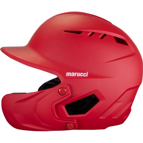 Marucci Duravent Universal Baseball Batting Helmets (Junior or Senior): MBHDVJG Equipment Marucci Red Senior-7 1/8"-7 1/2" 