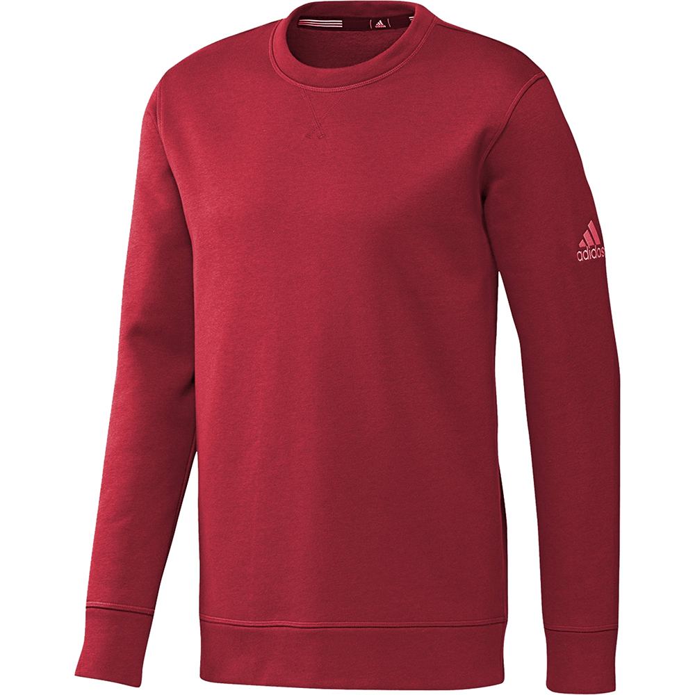 Adidas Fleece Crew Shirt Apparel Adidas Small Gray 