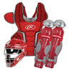 Rawlings Renegade 2.0 Intermediate Catcher’s Equipment Set: R2CSI Equipment Rawlings Red 