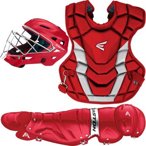Easton Gametime Youth Box Catcher's Set: A165429 Equipment Easton Red-Silver 