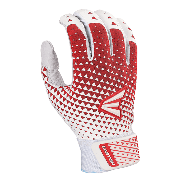 Easton Ghost NX Women's Adult Batting Gloves: Ghost NX Accessories Easton Small White - Red 