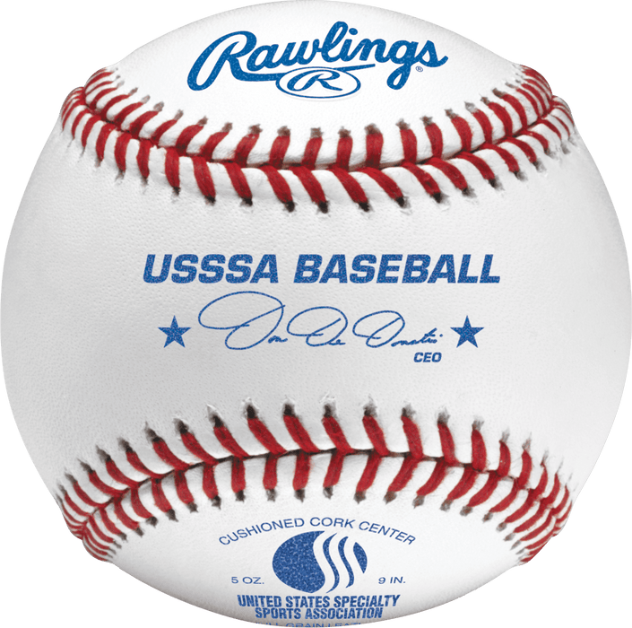 Rawlings R200 USSSA Logo Baseball Balls Rawlings 
