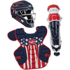 Rawlings Velo 2.0 Catcher’s Equipment Set Youth: CSV2Y Equipment Rawlings Red-White-Blue 