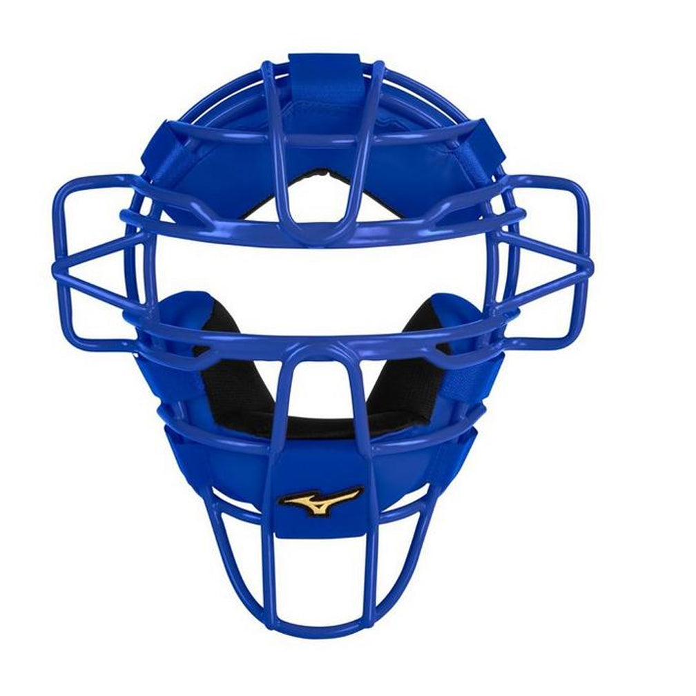 Mizuno Samurai Baseball Catcher's Face Mask: 380438 Equipment Mizuno Black 