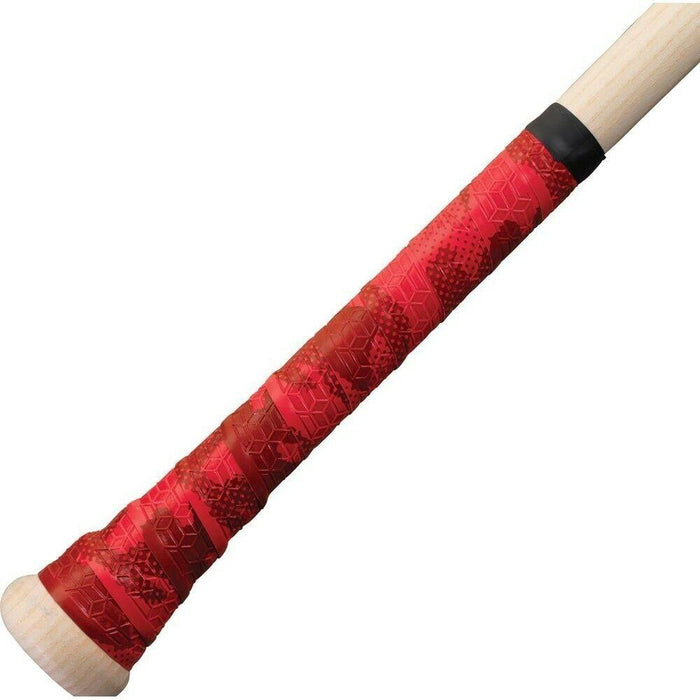 Easton 1.2MM Hyperskin Basecamo Bat Grip: A153040 Equipment Easton Red 