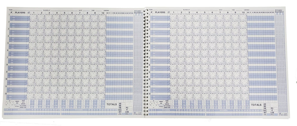 Big Red Scorebook - Enlarged Print - Direct Sports Inc.