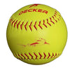 Decker Red Big Shark 12 Inch Slowpitch Softball 52 300 - One Dozen: D12ASAB52 Balls Decker 