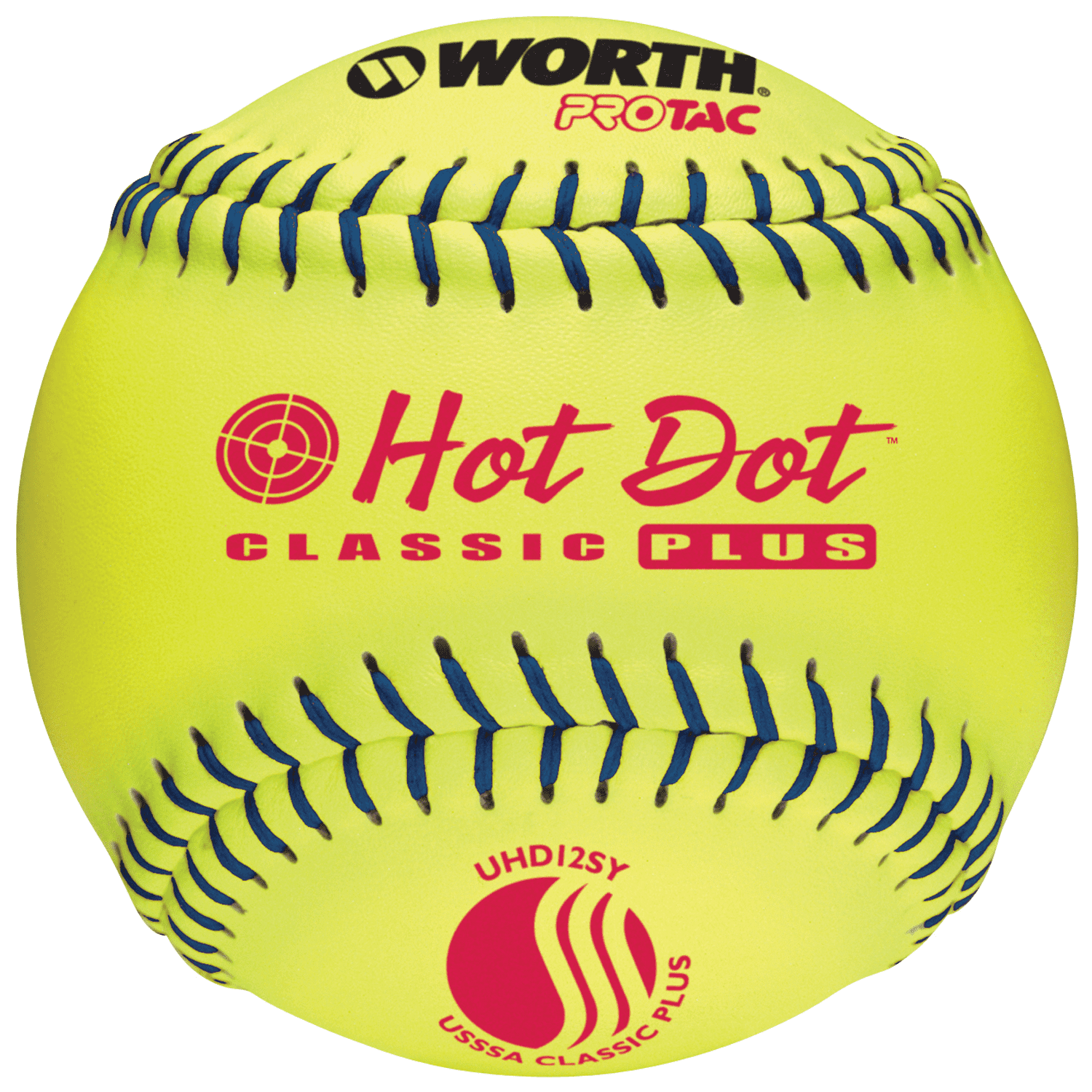 Worth Hot Dot Pro-Tac .52-275 USSSA Softball 12 Inch (Dozen): UHD12SY
