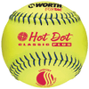 Worth Hot Dot Pro-Tac .52-275 USSSA Softball 12 Inch (Dozen): UHD12SY Balls Worth 